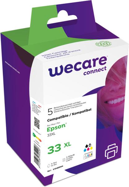 Wecare multipack rebuilt cmybkpbk t333740we zu epson xp-530 6.4/4x4.5ml - Wecare-t333740we-3112539754426