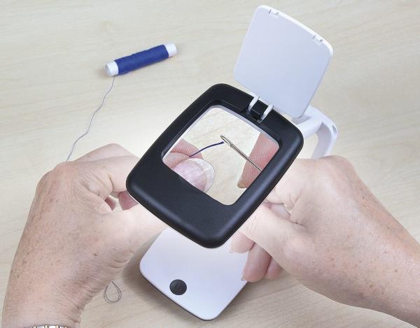 Wedo tischlupe pocket, led 27175101 inkl. batterien weiss - Wedo-27175101-4003801854359-03.jpg