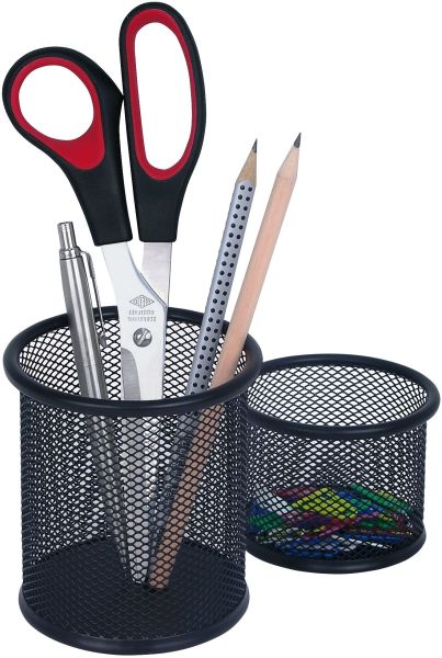 Wedo stifteköcher office 65401 2er-set metall schwarz - Wedo-65401-4003801792750