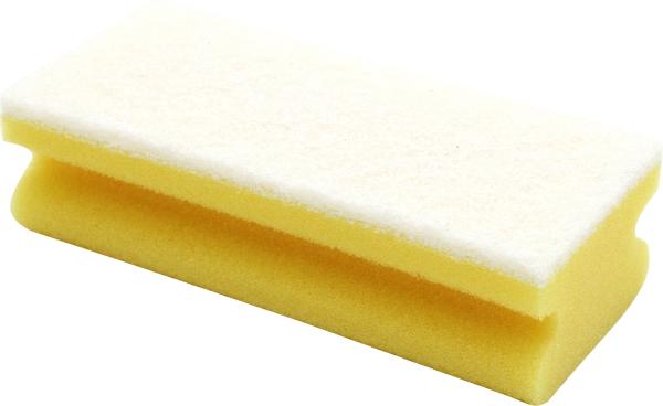 Weitaclean padschwamm 150x70x43mm 5028027 gelb, kratzfrei 10 stück - Weitaclean-5028027-7610588108499-02.jpg