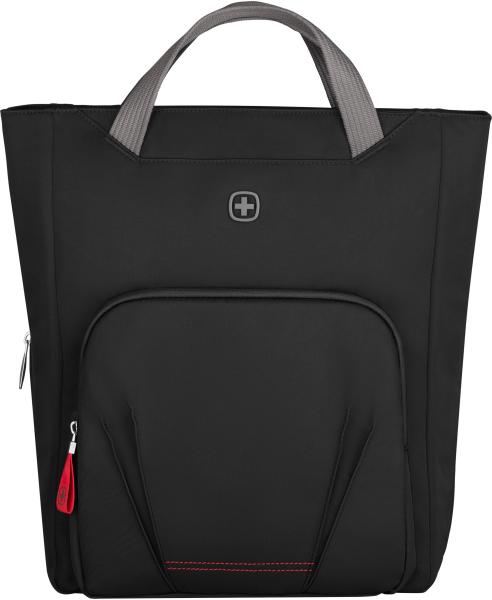 Wenger motion vertical tote 15.6 inch 612541 laptop tote chic black - Wenger-612541-7613329177921