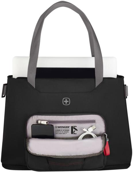 Wenger motion deluxe tote 15.6 inch 612543 laptop tote chic black - Wenger-612543-7613329177945-07.jpg