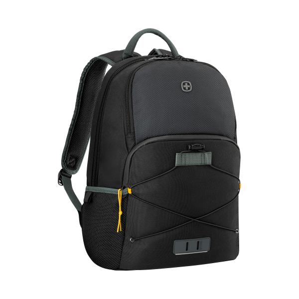 Wenger trayl laptop backback 612564 15.6'' gravity black - Wenger-612564-7613329178355