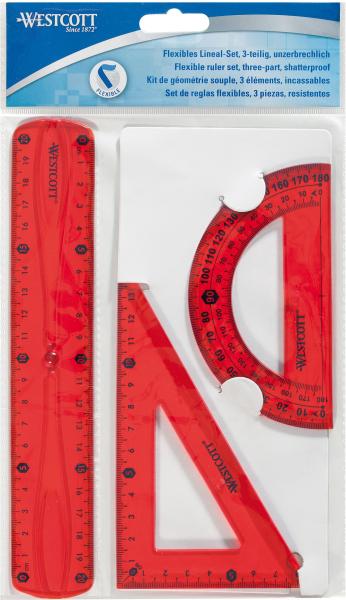 Westcott geometrie-set flexi e-10301 00 blau/rot/grün 3-teilig - Westcott-e-10301-00-4027521515383-03.jpg