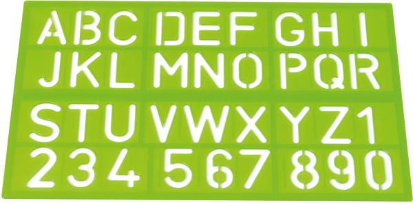Westcott zeichenschablone 50cm e-10600 00 a-z, 0-9 blau/rot/grün - Westcott-e-10600-00-4027521515284-03.jpg