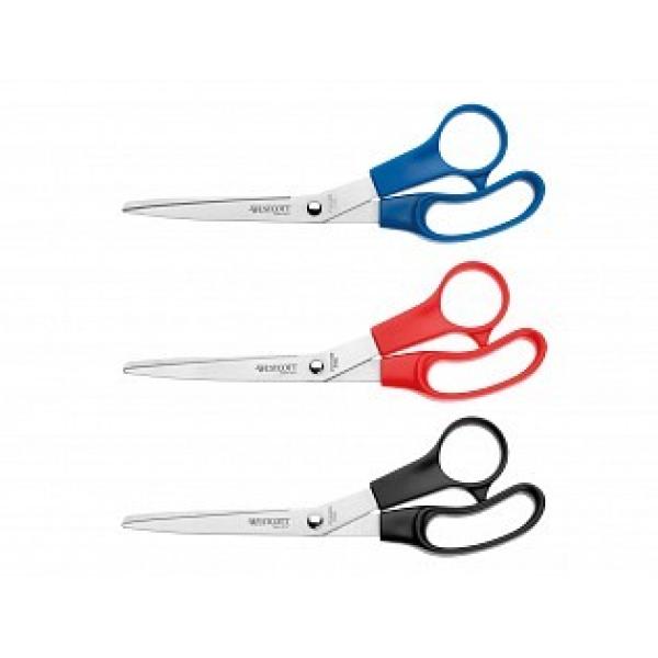 Westcott scheren-set b 21cm e-3103000 blau/rot/schwarz 3 stück - Westcott-e-3103000-4027521310308