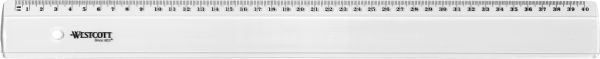 Westcott kunststofflineal 40cm e10153 bp - Westcott-e10153-bp-4027521512269