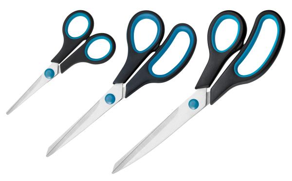 Westcott scheren-set 13/21/25cm n-9002700 schwarz/blau 3 stück - Westcott-n-9002700-4027521910270-02.jpg