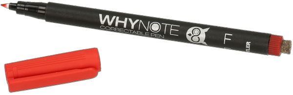 Whynote stift wnpen002 rot, korrigierbar - Whynote-wnpen002-7640167320400