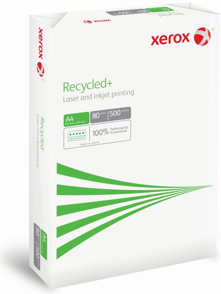 Xerox kopierpapier recycled+ a4 470224 80g weiss cie85 500 blatt - Xerox-470224-5017534919123