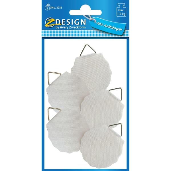 Z-design bildaufhänger 3731 40mm 5 stück - Z-design-3731-4004182037317-02.jpg
