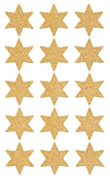 Z-design sticker sterne weihnachten 4112 gold 2 stück - Z-design-4112-4004182041123