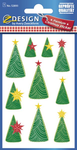 Z-design sticker weihnachten 52893z tannenbaum 1 stück - Z-design-52893z-4004182528938