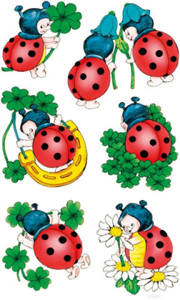 Z-design sticker creative 53281 marienkäfer 2 stück - Z-design-53281-4004182532812