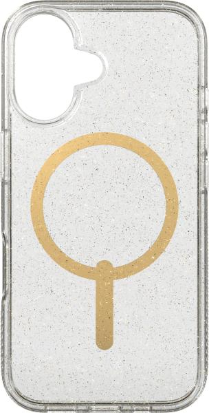 Zagg milan cases snap apple 702315126 iphone 16,gold glitter - Zagg-702315126-0840390319623
