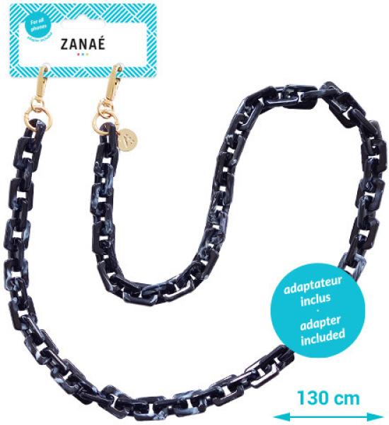ZanaÉ phone necklace espresso 18319 cosy capuccino black - Zanae-18319-3663838183191