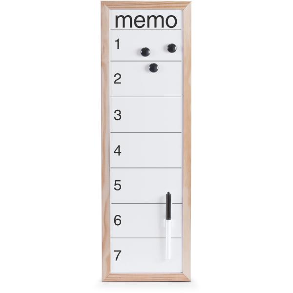Zeller magnettafel memo 20x60 cm 11576 natur - Zeller-11576-4003368115764