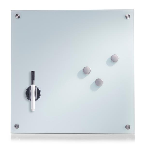 Zeller glas-magnettafel 11600 weiss, 40x40cm - Zeller-11600-4003368116006