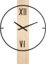 Eglo wanduhr yamatsuri 40x56cm 425512 braun/schwarz - Eglo-425512-9008606267484