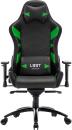 L33T Elite V4 Gaming Chair PU 160367 Black/Green decor
