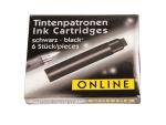 ONLINE Tintenpatronen Standard 17022/12 black 6 Stück