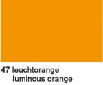 URSUS Plakatkarton 68x96cm 1001547 380g, leuchtorange