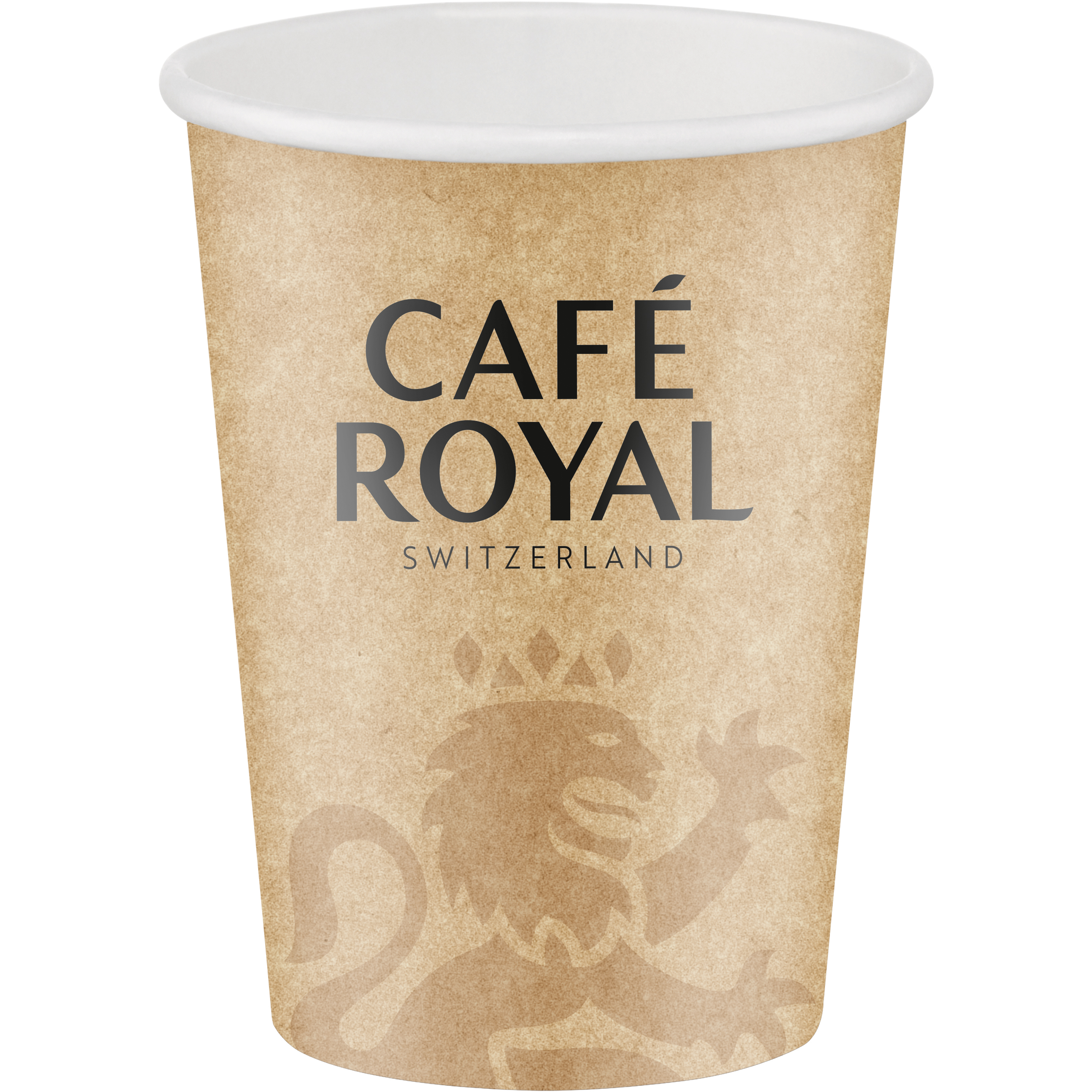 CAFE ROYAL Pappbecher 2dl 11041402 braun 50 Stk.