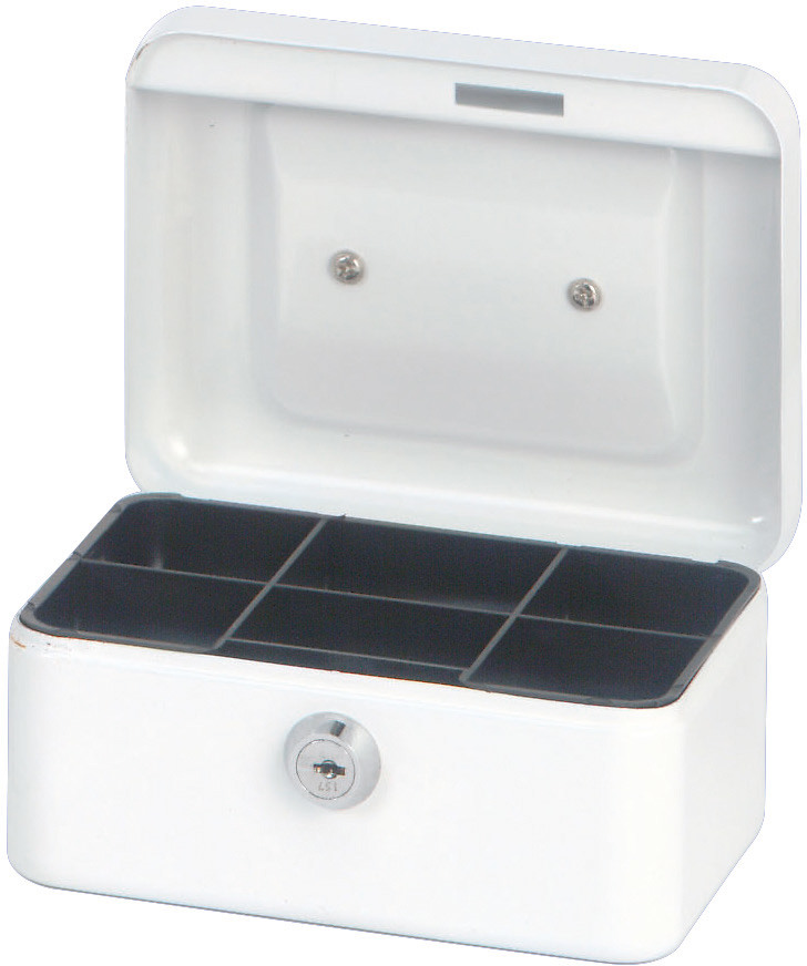 MAUL Geldkassette 1 15,2x12,5x8,1cm 5610102 weiss