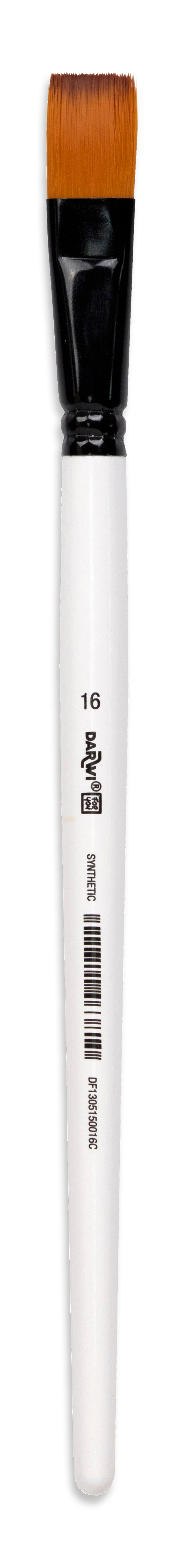 DARWI Flachpinsel 17mm DF1305150016C Grösse 16, Synthetik