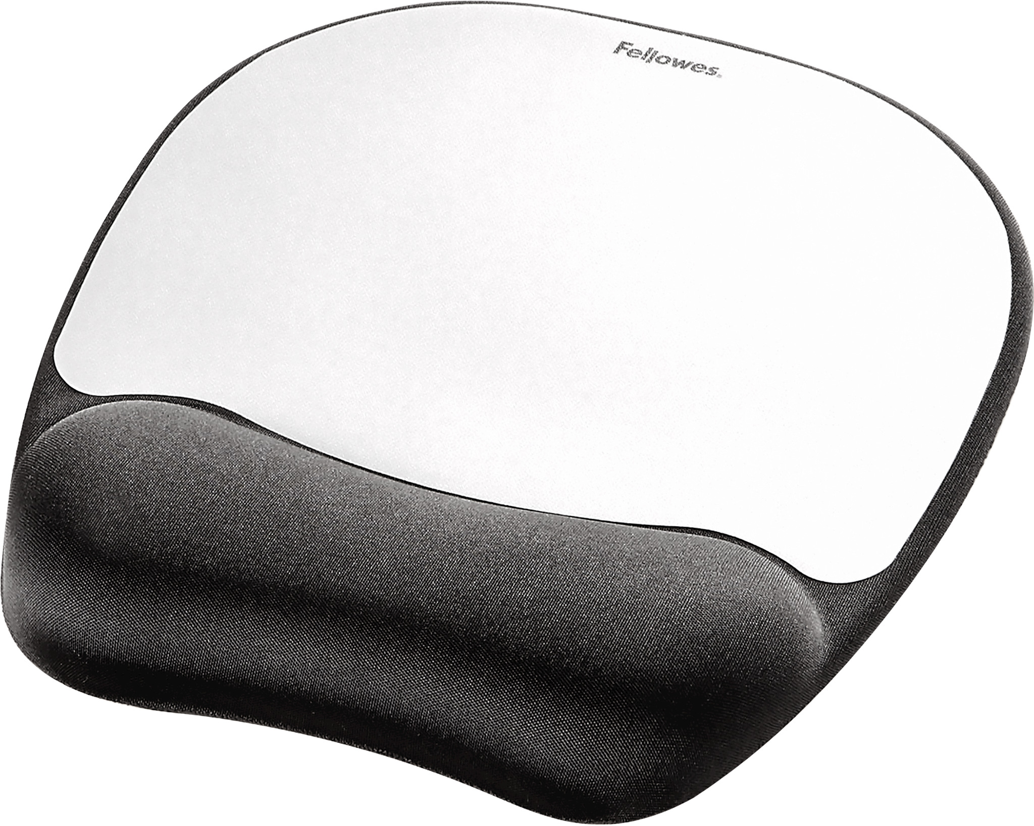 FELLOWES Mausmatte Memory Foam 9175801 silber, mit Handgelenkauflage