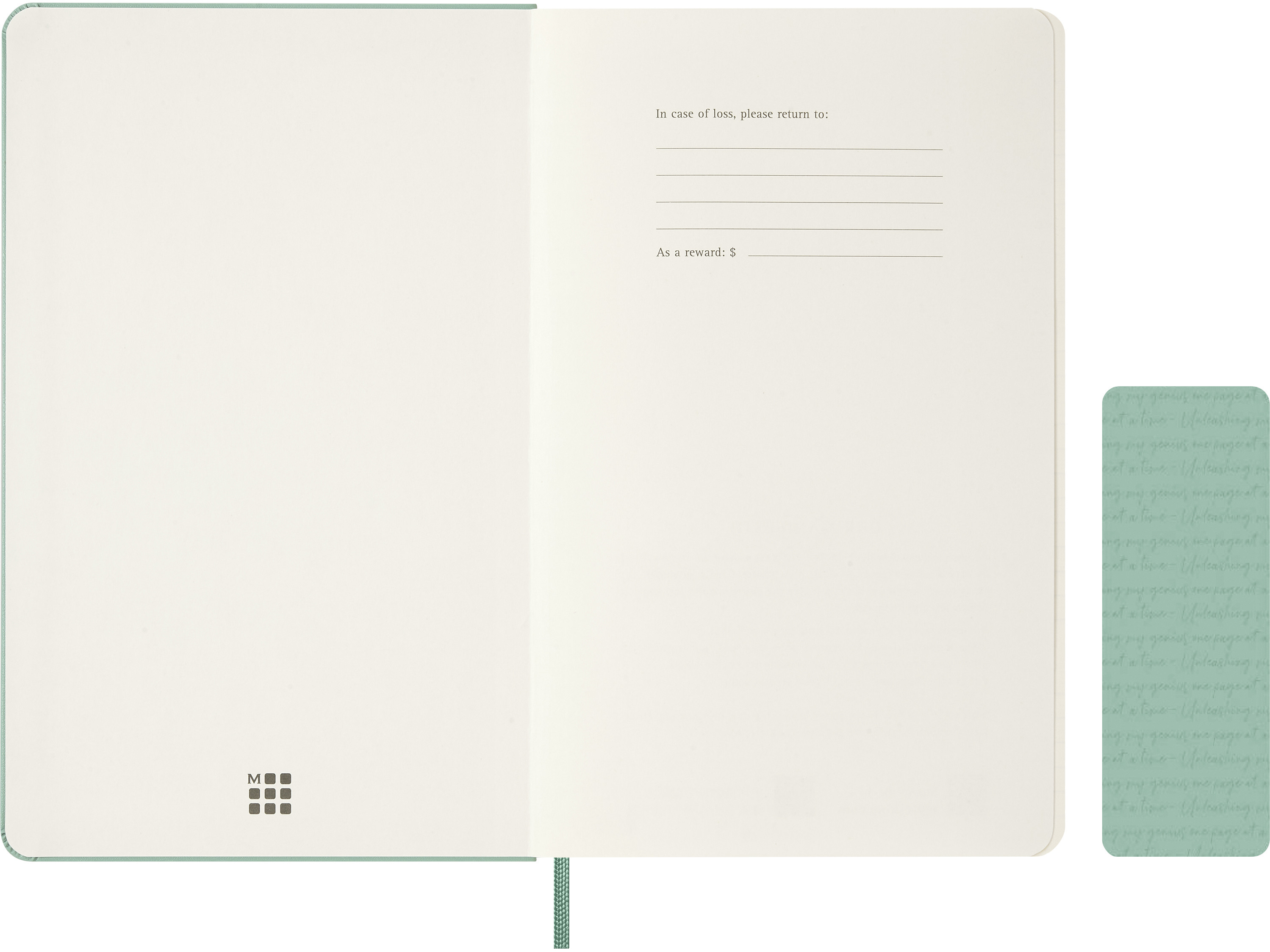 MOLESKINE Wochen-Notizkalender 26/27 DHB2418WN3Y27 18M liniert HC blau 13x21cm