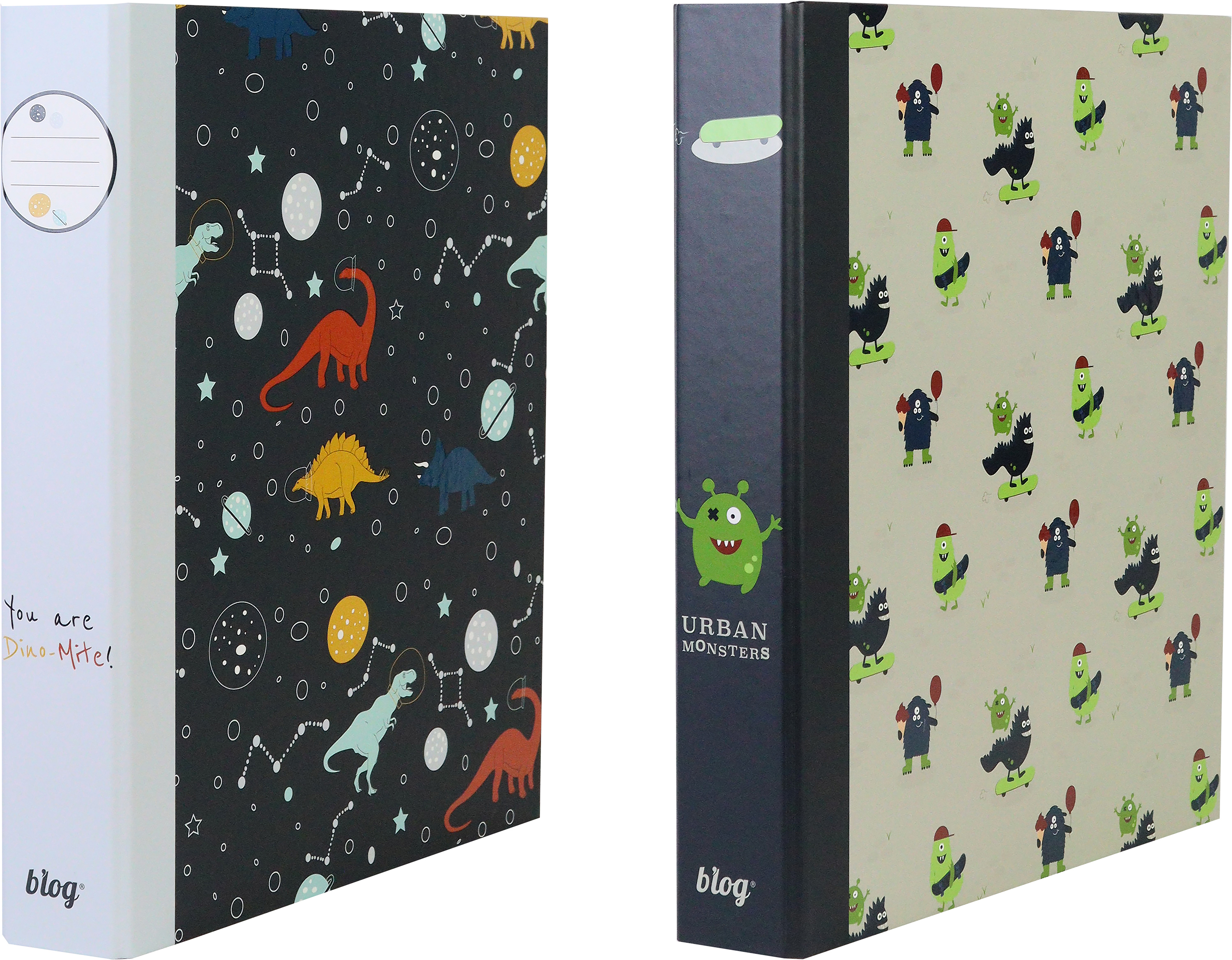 ANCOR Ringbuch A4 116380 B'LOG PLAY ME, 4 Ringe