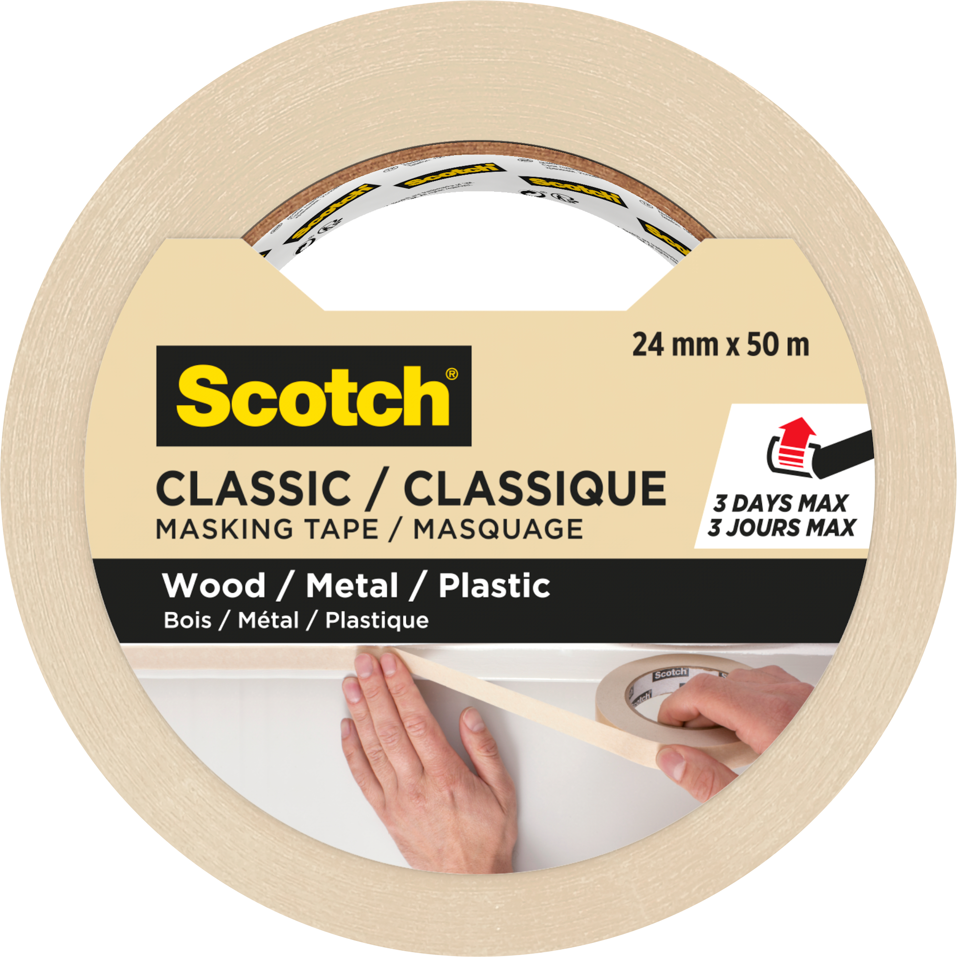 SCOTCH Abdeckband Classic 24mmx50m CLASSIC-2450
