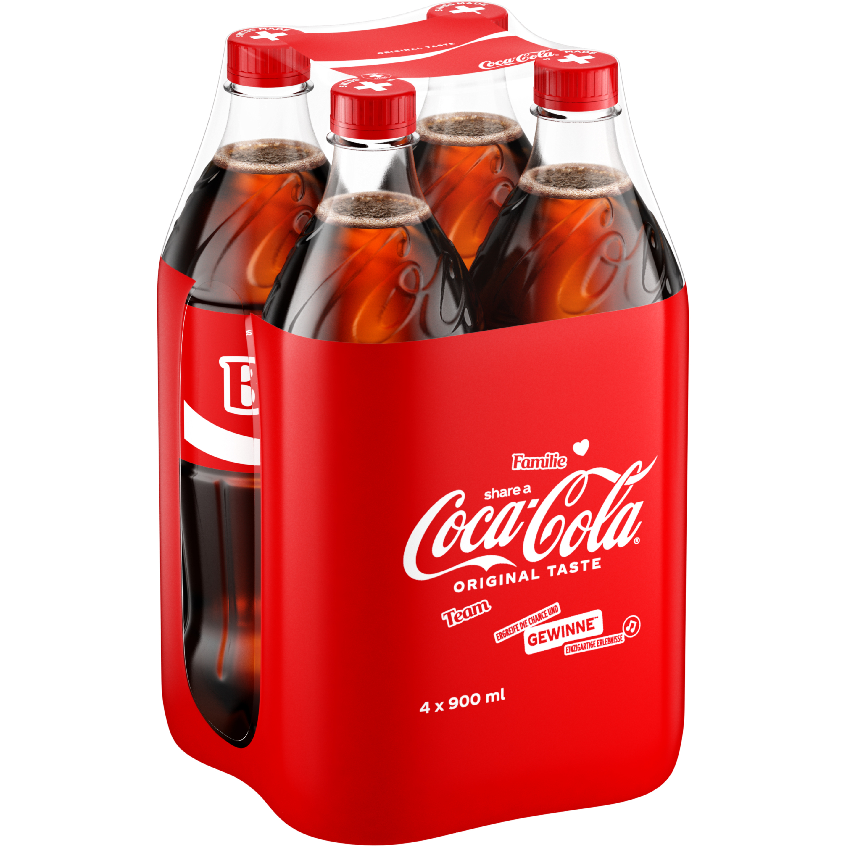 COCA COLA Original 2456701 90cl, 4 Stk.