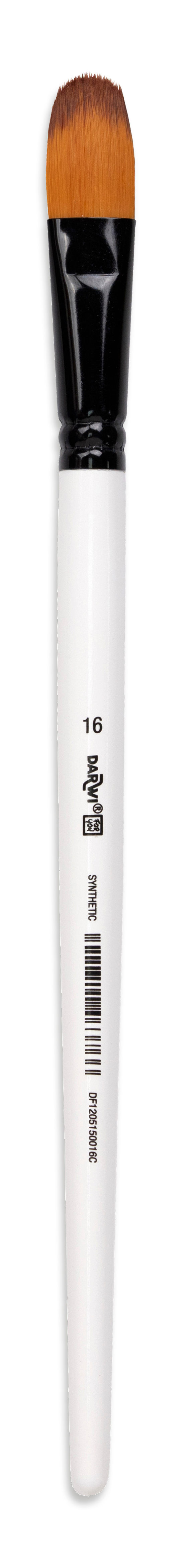 DARWI Pinsel Katzenzungenf. 16.5mm DF1205150016C Grösse 16, Synthetik