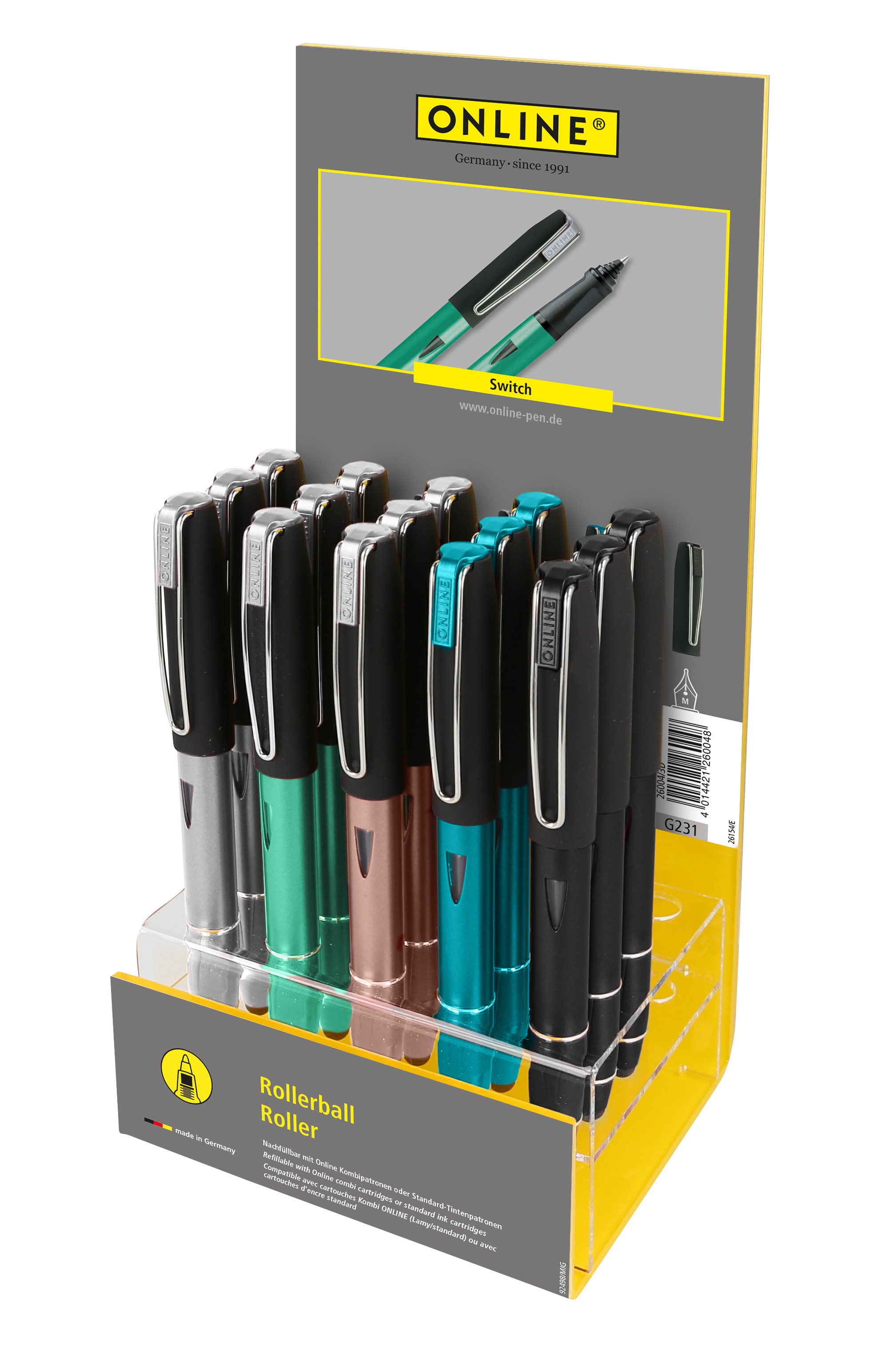 ONLINE Display Rolllerb. Switch Plus 26154/15 2023 15 Stück