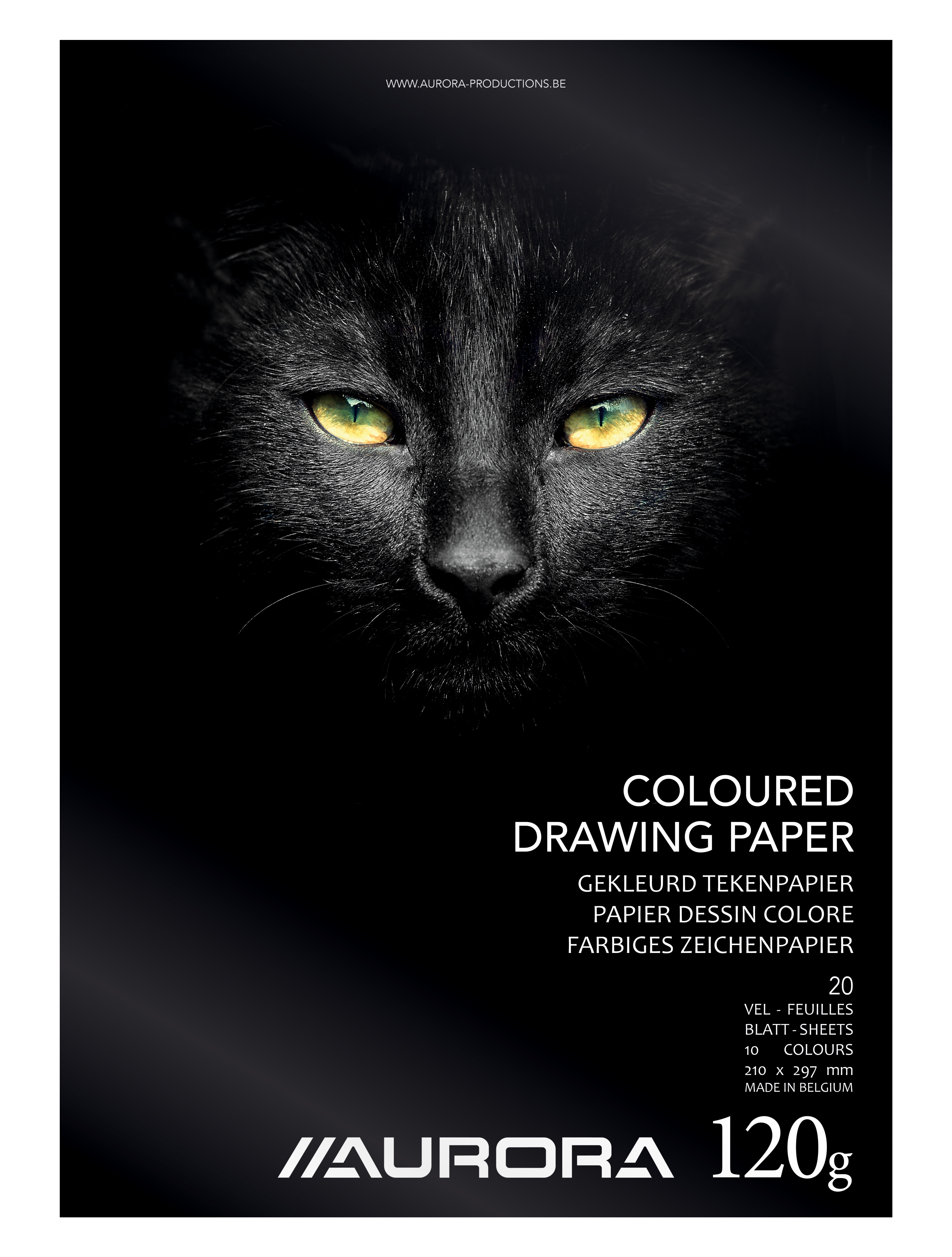 AURORA Zeichenblock A4 BL47 color, 120g 20 Blatt