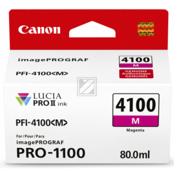 Canon Tintenpatrone magenta (6779C001, PFI-4100M)
