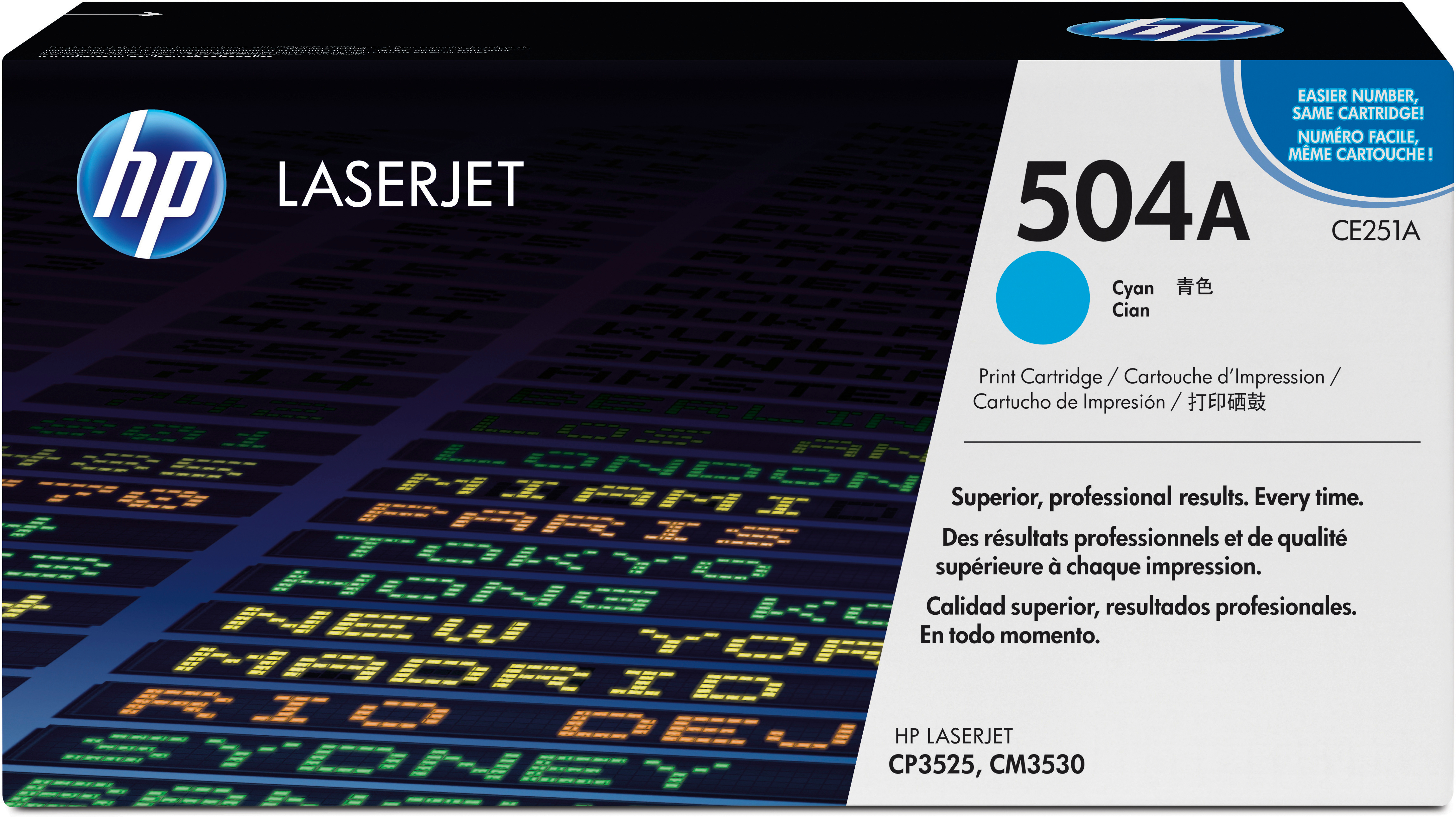 HP Toner-Kartusche cyan (CE251A, 504A)