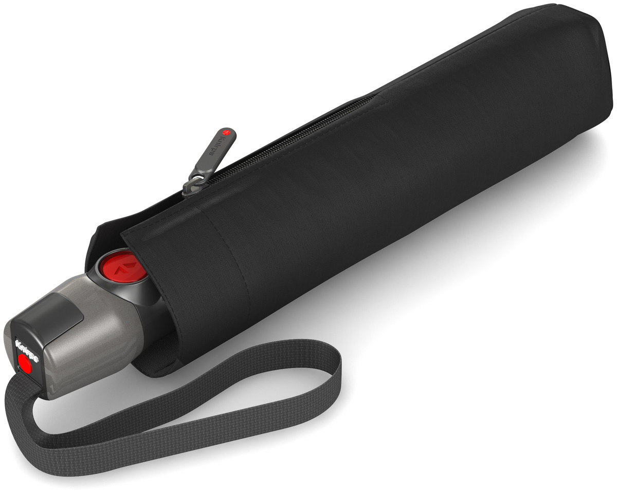 KNIRPS Regenschirm T.200 3201.100 schwarz, Duomatic