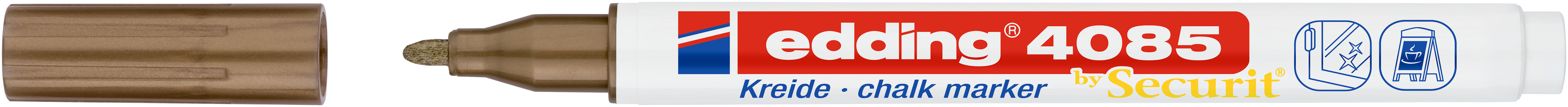 EDDING Chalk Marker 4085 1-2mm 4085-055 kupfer