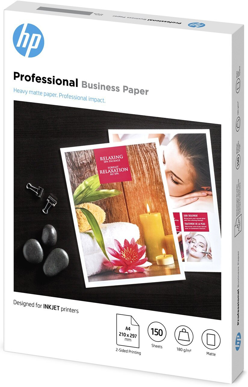 7MV79A HP PROFESSIONAL IJ PAPIER A4 150Blatt 180gr matt FSC