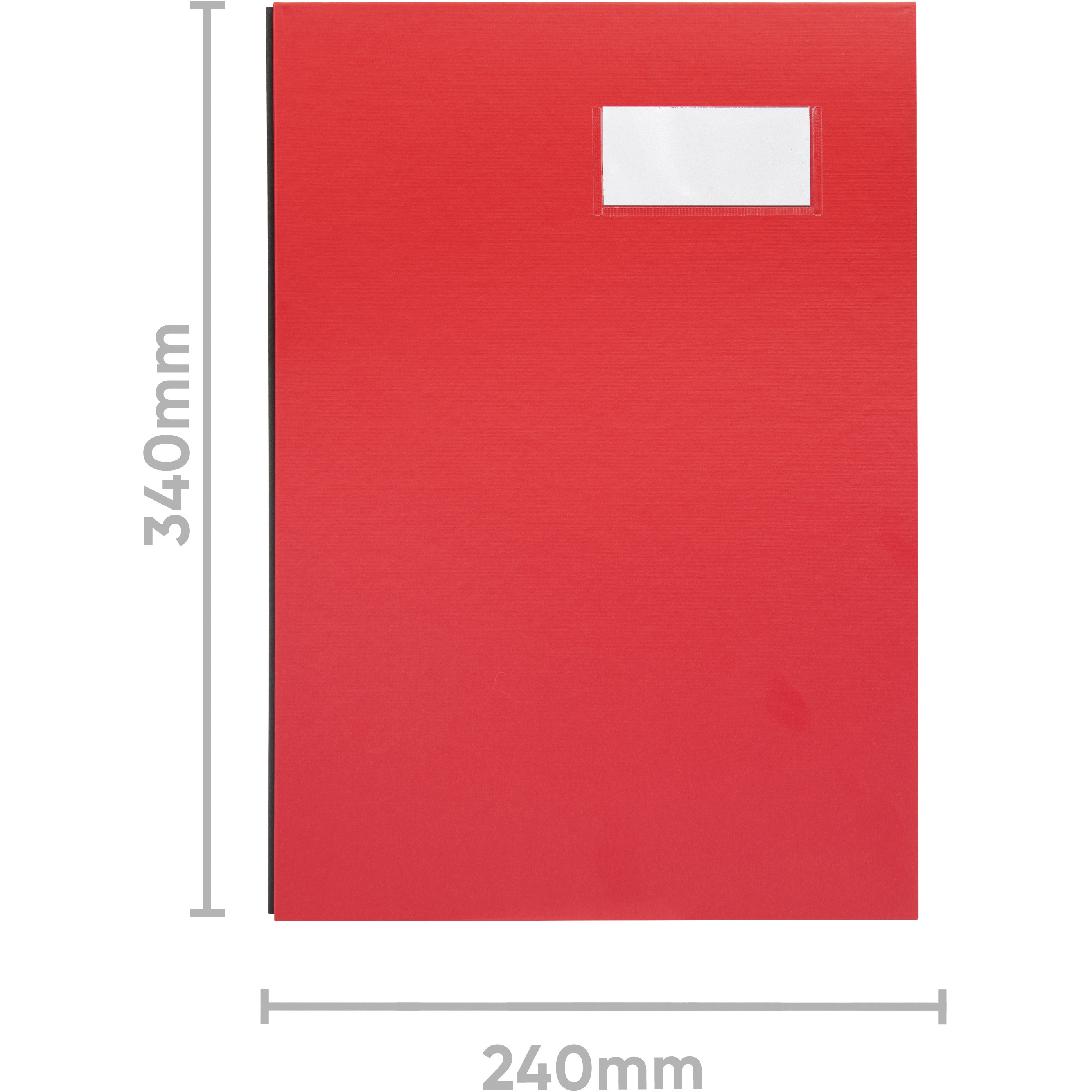 BIELLA Unterschriftenmappe A4 34141045U rot 10-teilig
