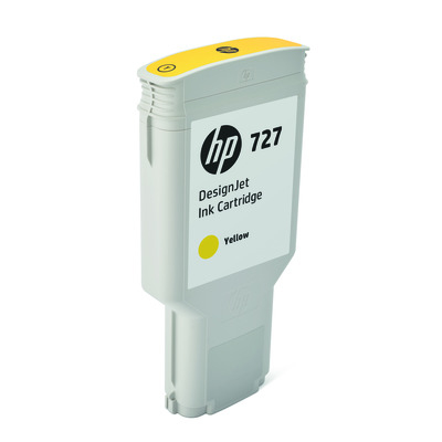 HP Tintenpatrone gelb HC plus (F9J78A, 727)