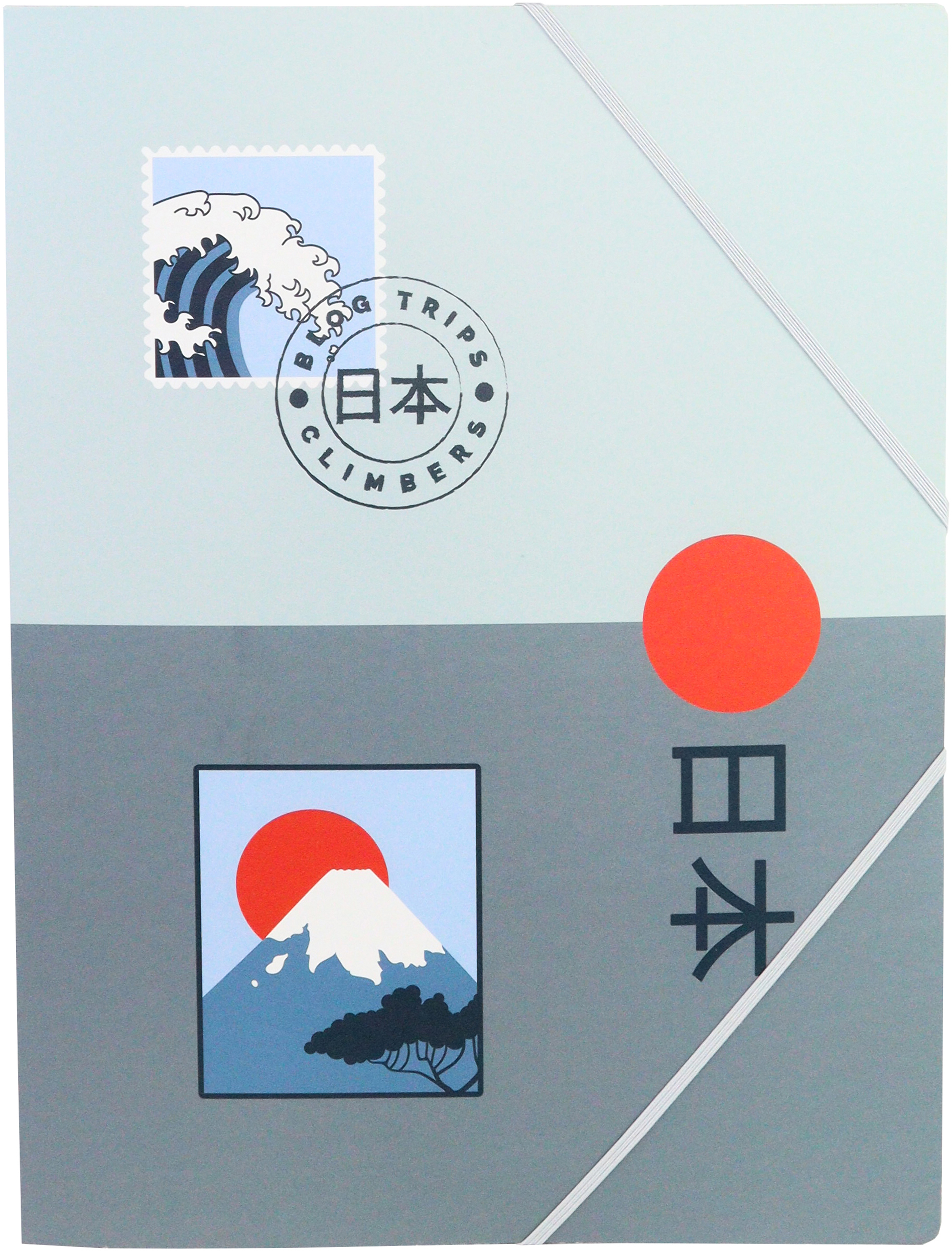 ANCOR Gummibandmappe A4 110890 Traveller