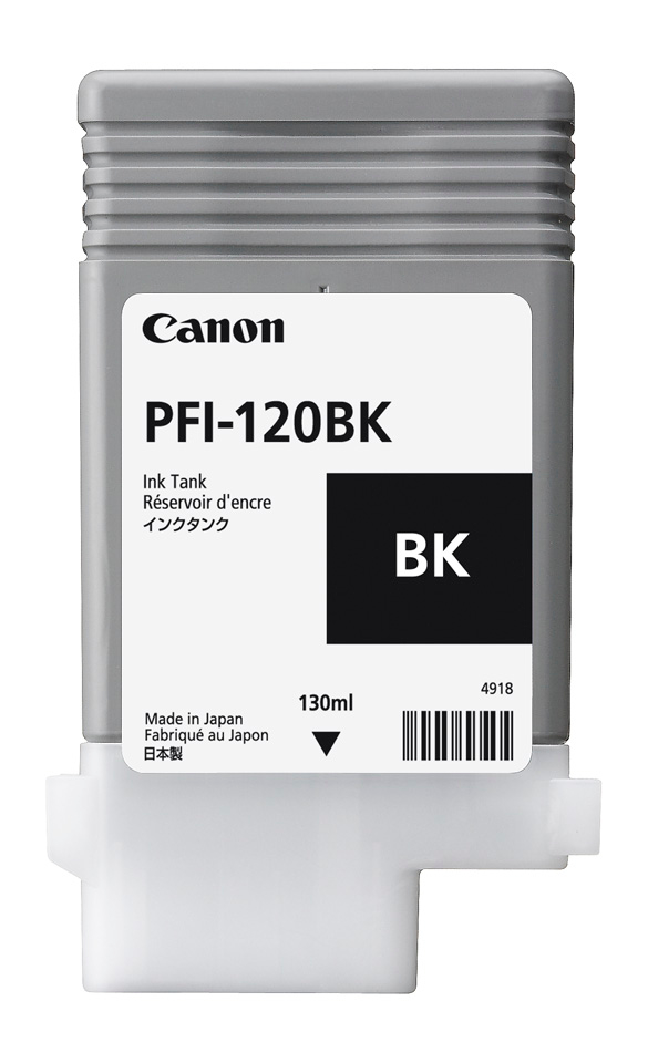 Canon Tintenpatrone schwarz (2885C001, PFI-120BK)