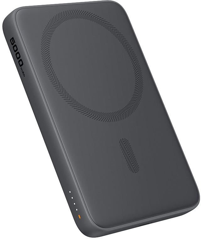 AUKEY MagFusion 5000mAh PB-MS03 GR Powerbank Wireless Grey