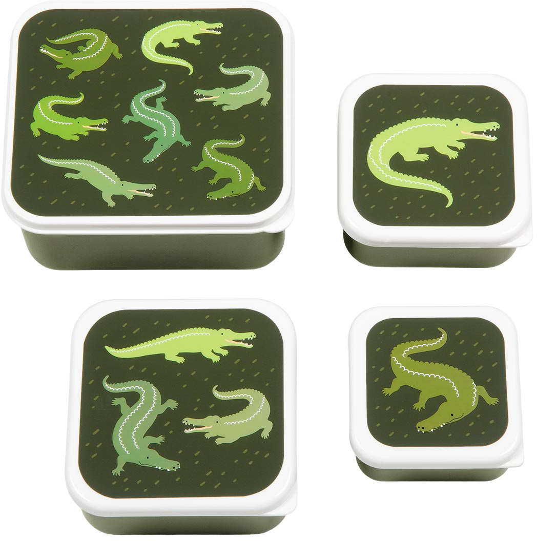 ALLC Lunch & Snackbox Set SBSEVR59 Crocodile