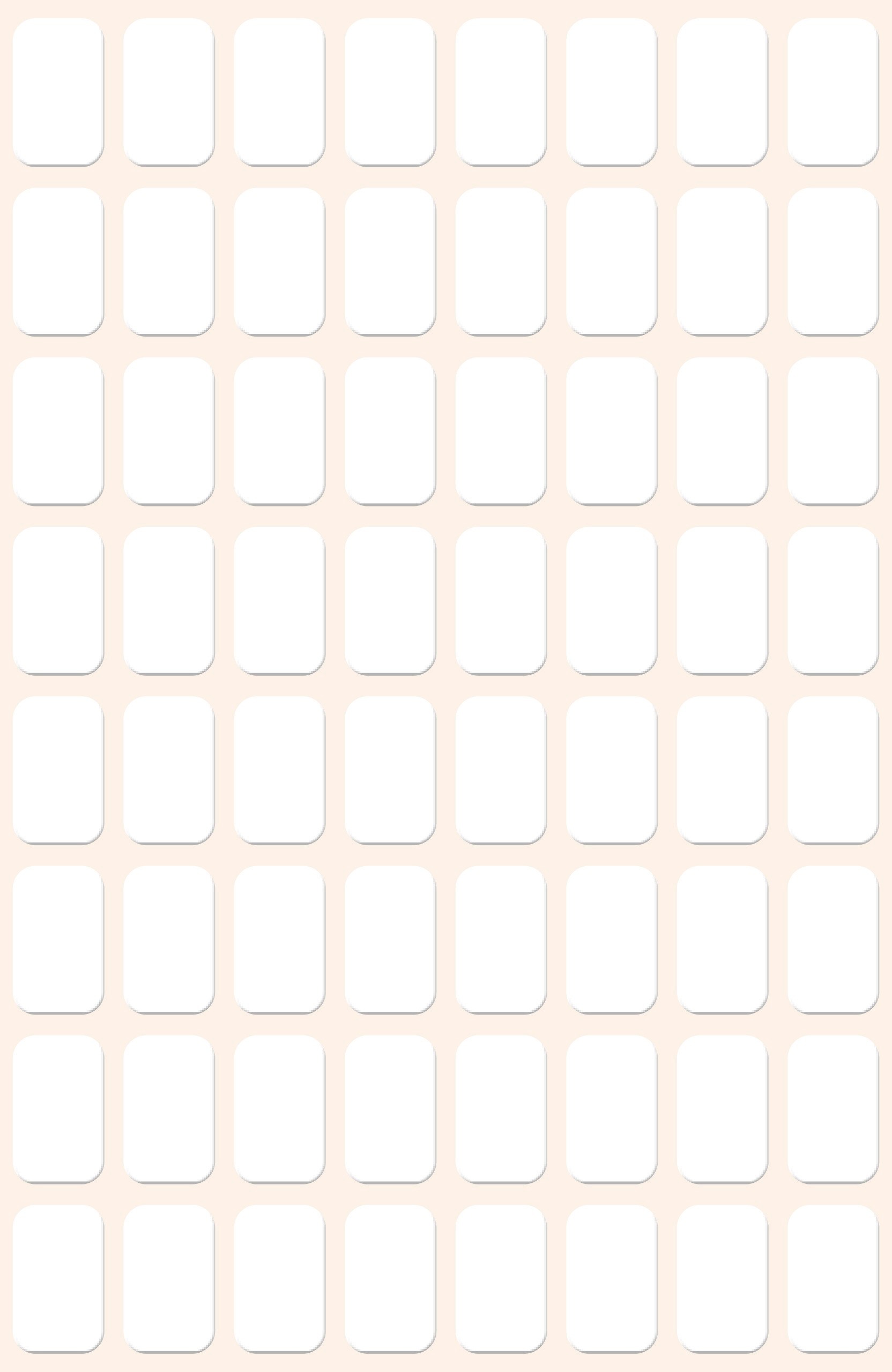 AVERY ZWECKFORM Haushaltetiketten 13×8mm 3041 weiss 384 Stück