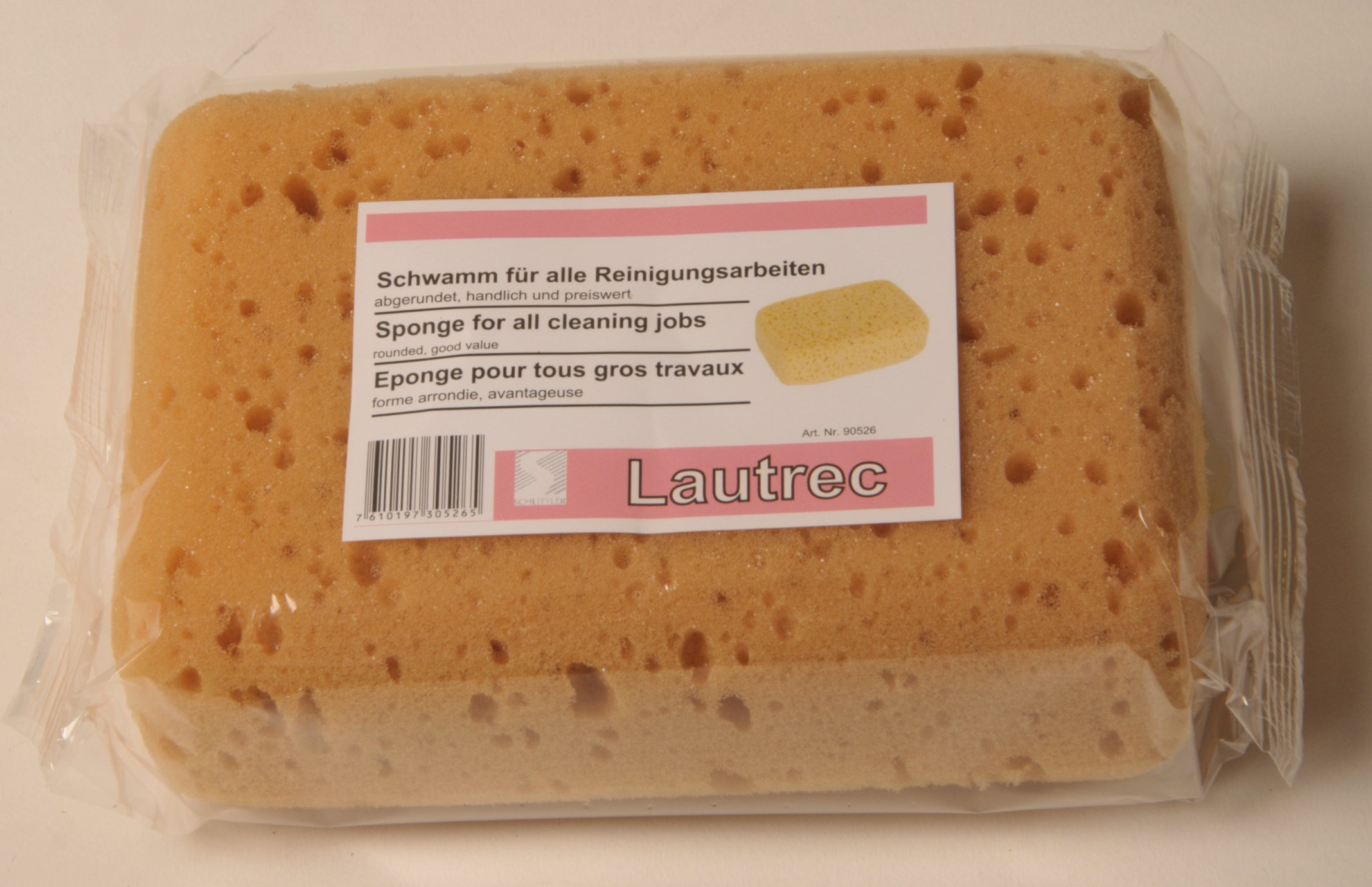 FRINA Schwamm Kunststoff 16x11x6cm 905.26 gelb